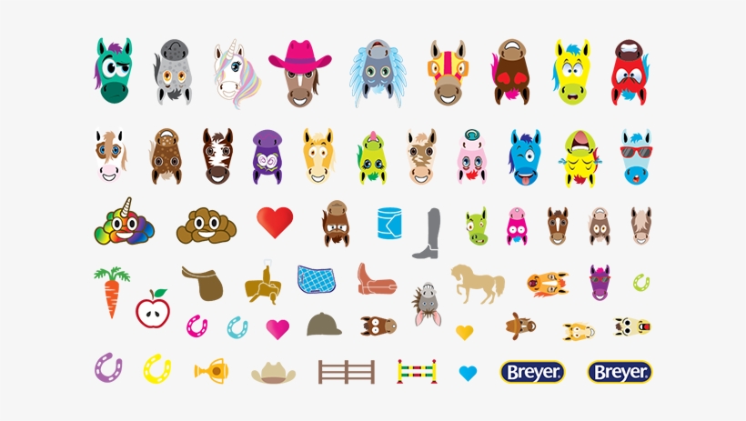 Decorate Emoji Horse - Breyer, transparent png