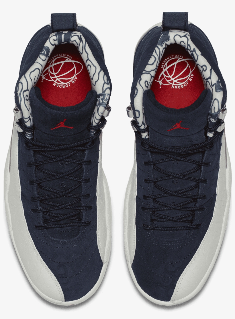 Air Jordan 12 Retro Premium- Men's - Jordan 12 International Flight, transparent png