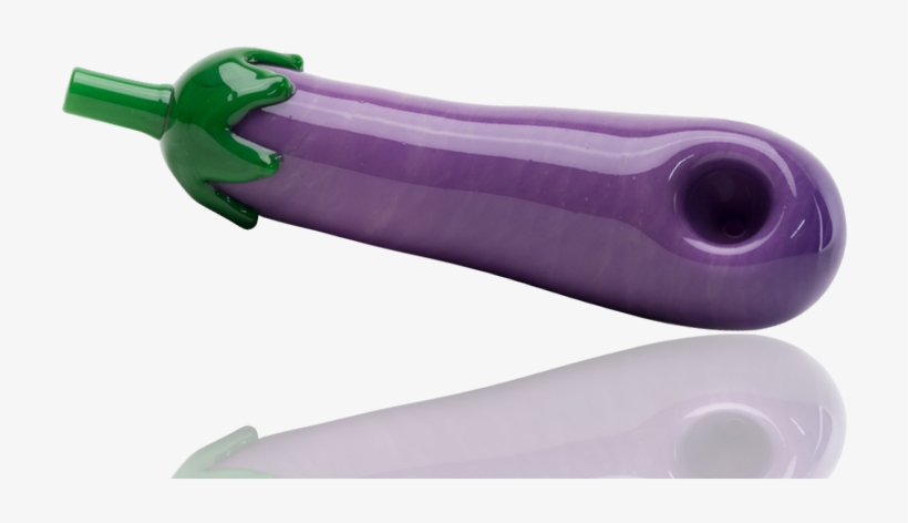 Empire Glass Egg Plant Glass Pipe - Smoking Pipe, transparent png