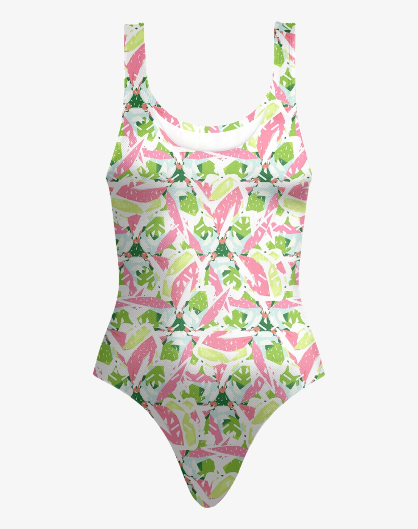 Swimsuit In Pink Clouds - Maillot, transparent png