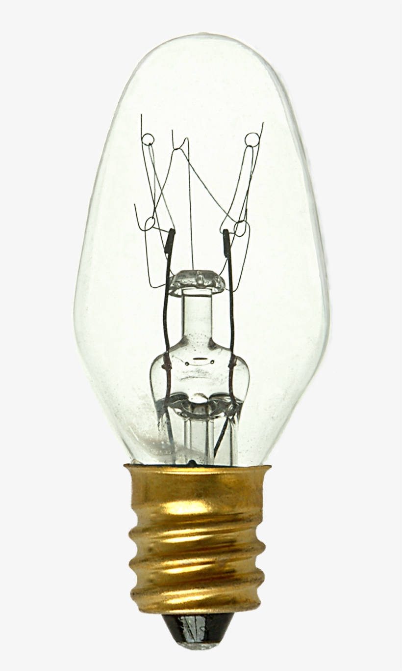 Wholesale Light Bulbs, H - Damar 00023b Incandescent C7 Clear, transparent png