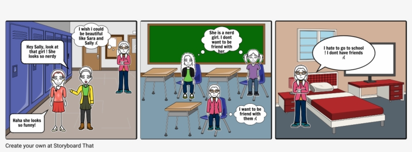 Bullying - Cartoon, transparent png