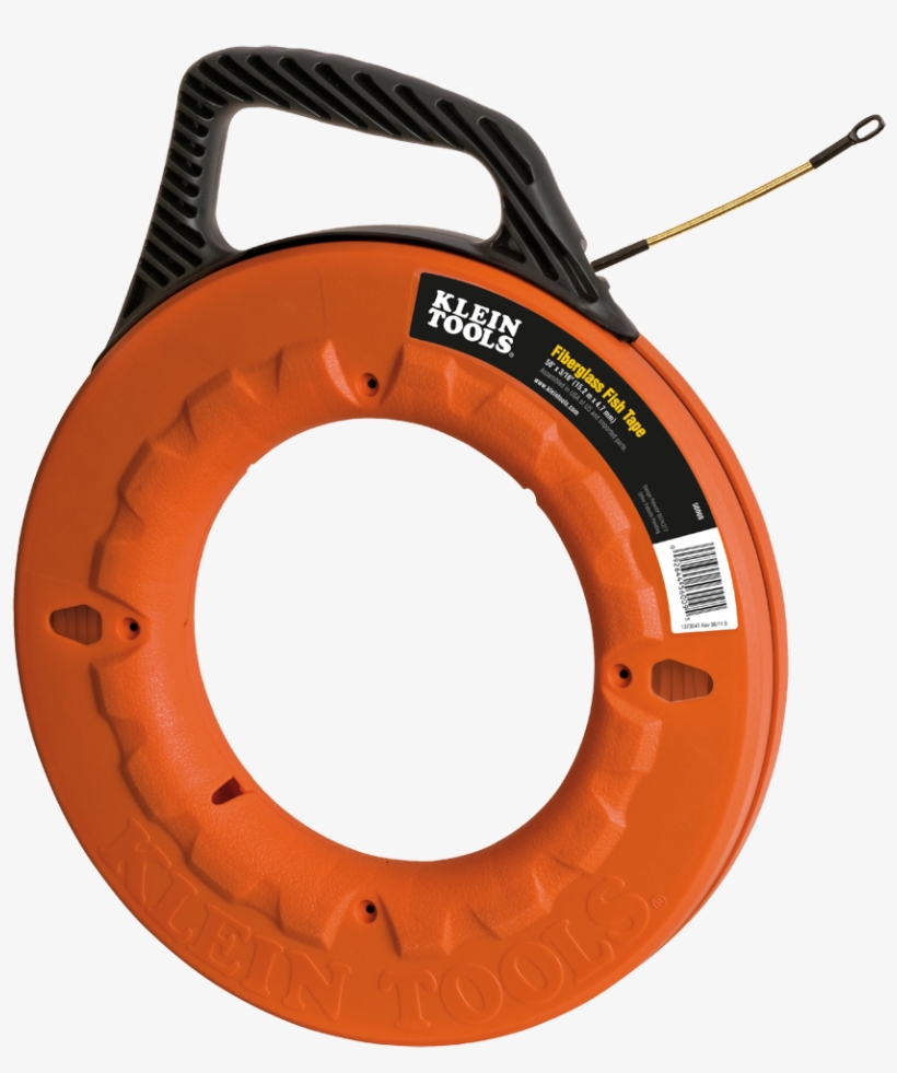 High Res Eps - Klein Tools Navigator Fiberglass Fish Tape, 100' 56010, transparent png