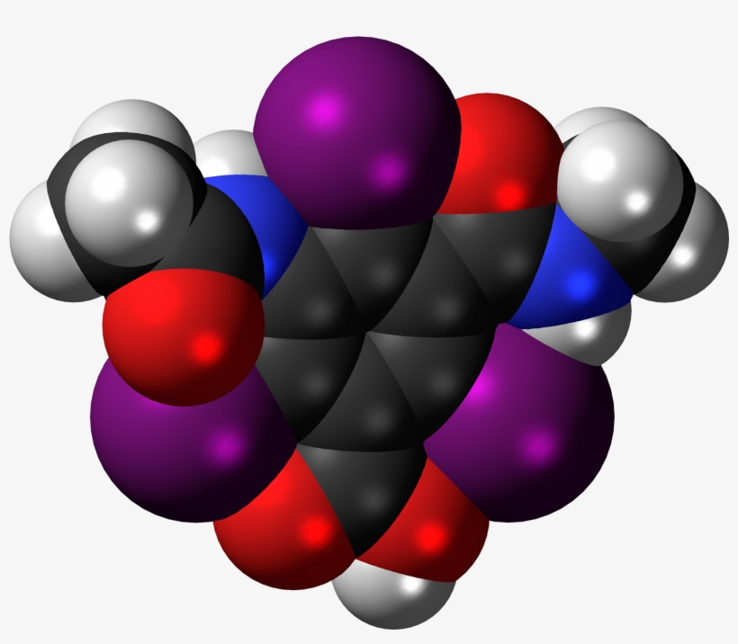 File - Iotalamic Ac - Ioglicic Acid, transparent png