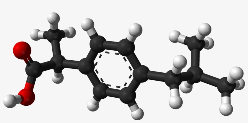 Ibuprofen 3d Balls - Amine Compounds (chemical Compounds), transparent png