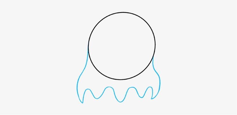 How To Draw Jellyfish - Circle, transparent png