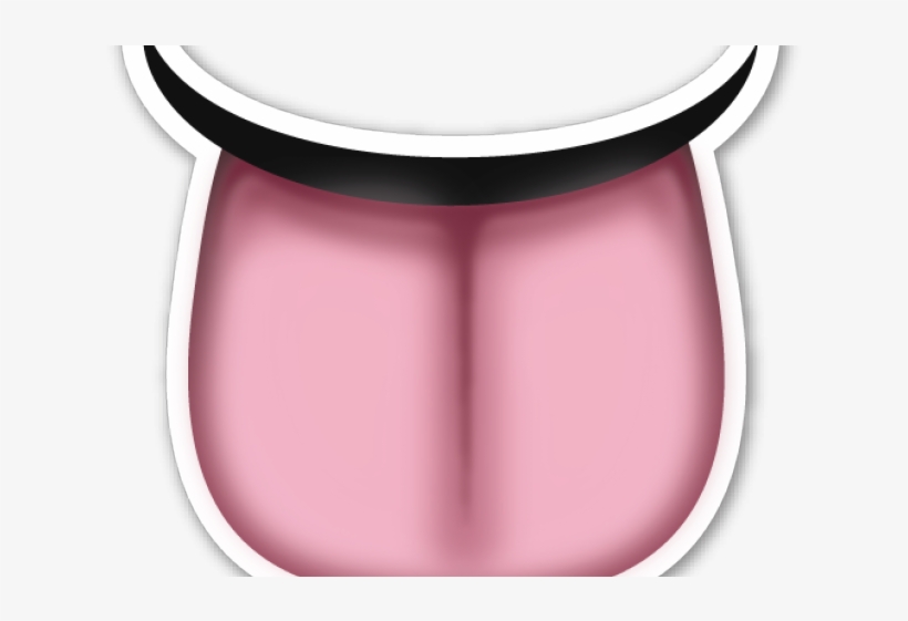 Emoji Clipart Tongue - Tongue Emoji Transparent Background, transparent png