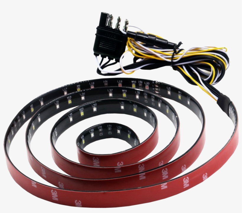Led Tailgate Light Bar Light Strip - Led Tail Light Strip, transparent png