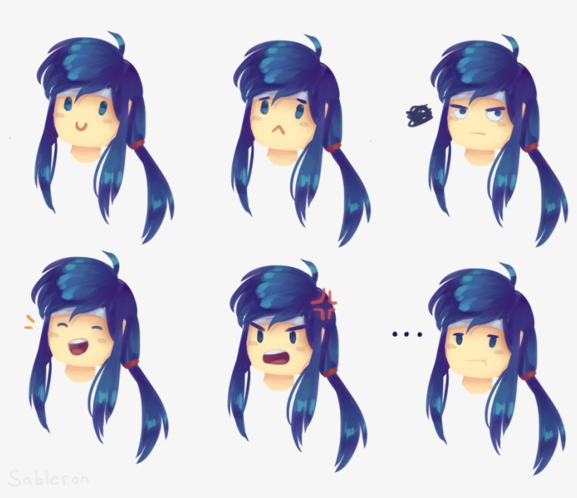 Doodled Some Cute Little Seliph Emoticons - Emoticon, transparent png