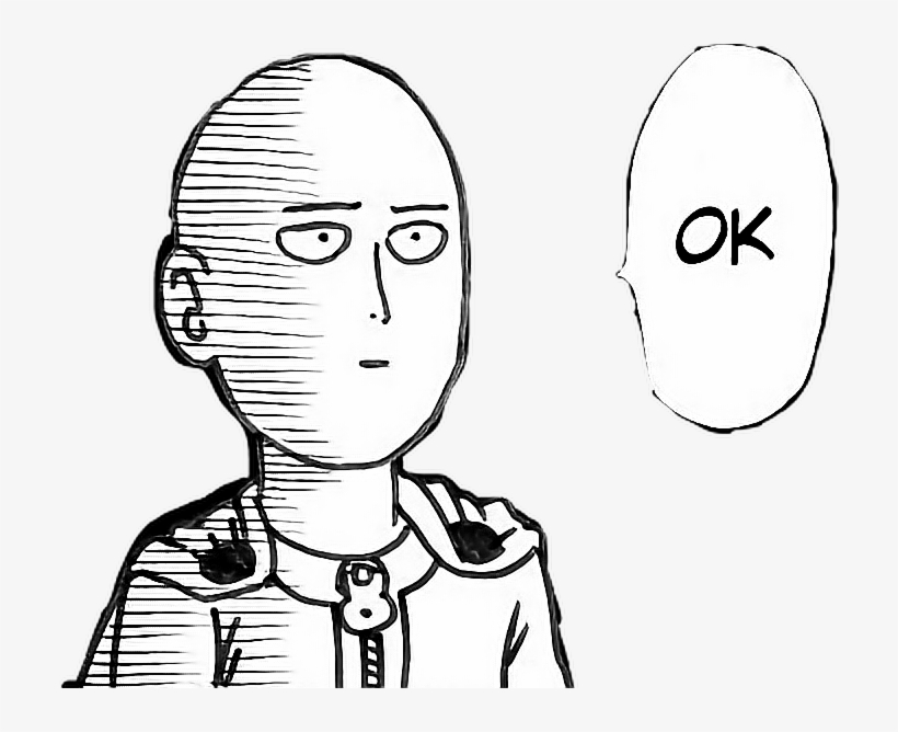 Saitama Wtf, transparent png