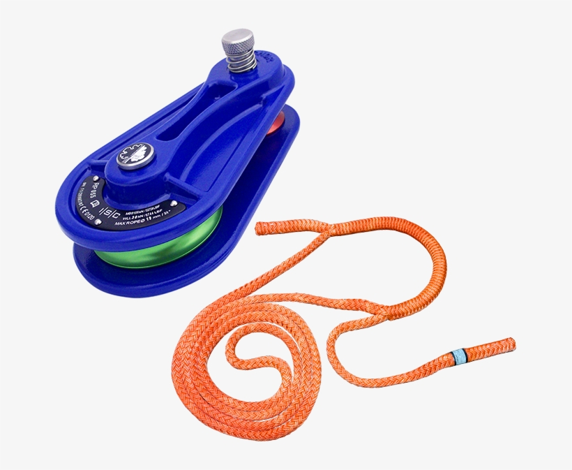 Block/sling Combo<br>for 3/4" Rope - Isc Medium Cast Pulley For 19mm Rope (rp055), transparent png