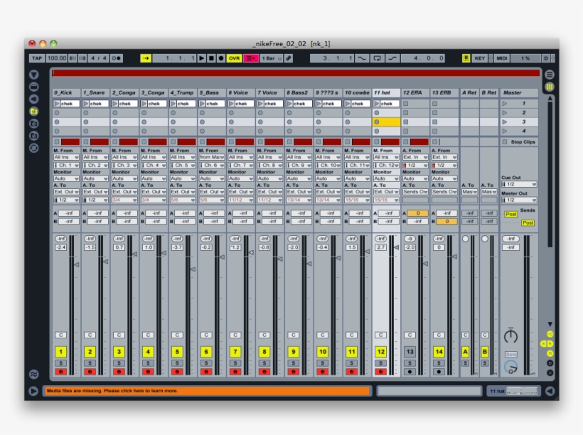 Nikefreeableton - Electronic Musical Instrument, transparent png