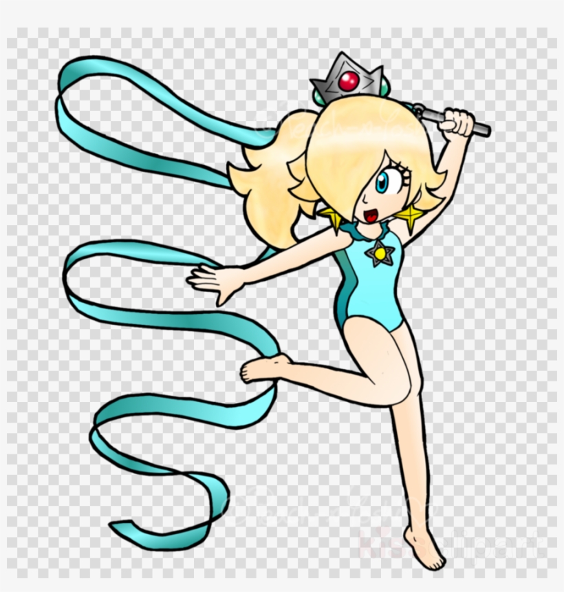 Peach Clipart Princess Peach Yoshi Rosalina - Super Mario Daisy Gym Ritmic, transparent png