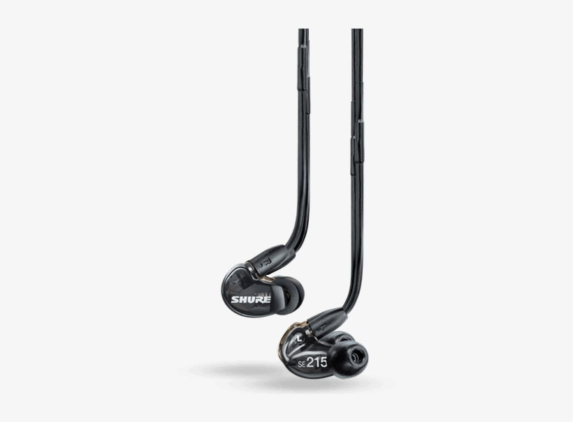 Auriculares - Shure Se 215, transparent png