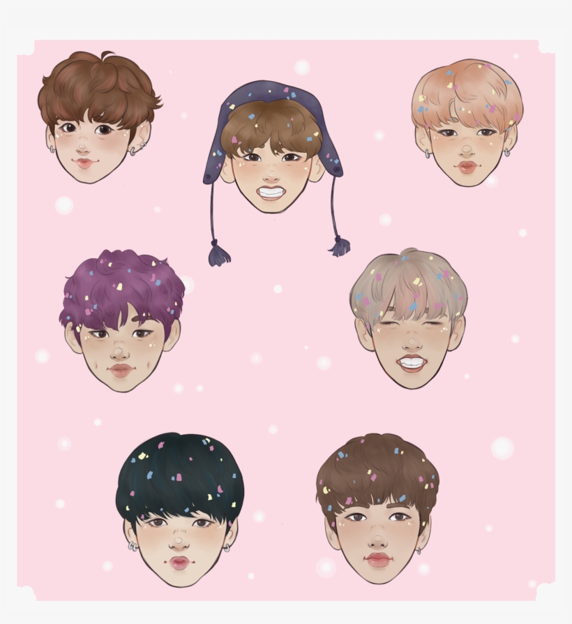 Bts Spring Day Stickers Indivdual - Bts Stickersd, transparent png