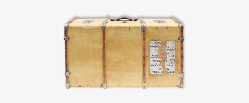 Vintage Leather Suitcase Parchment Vellum - Amsterdam, transparent png