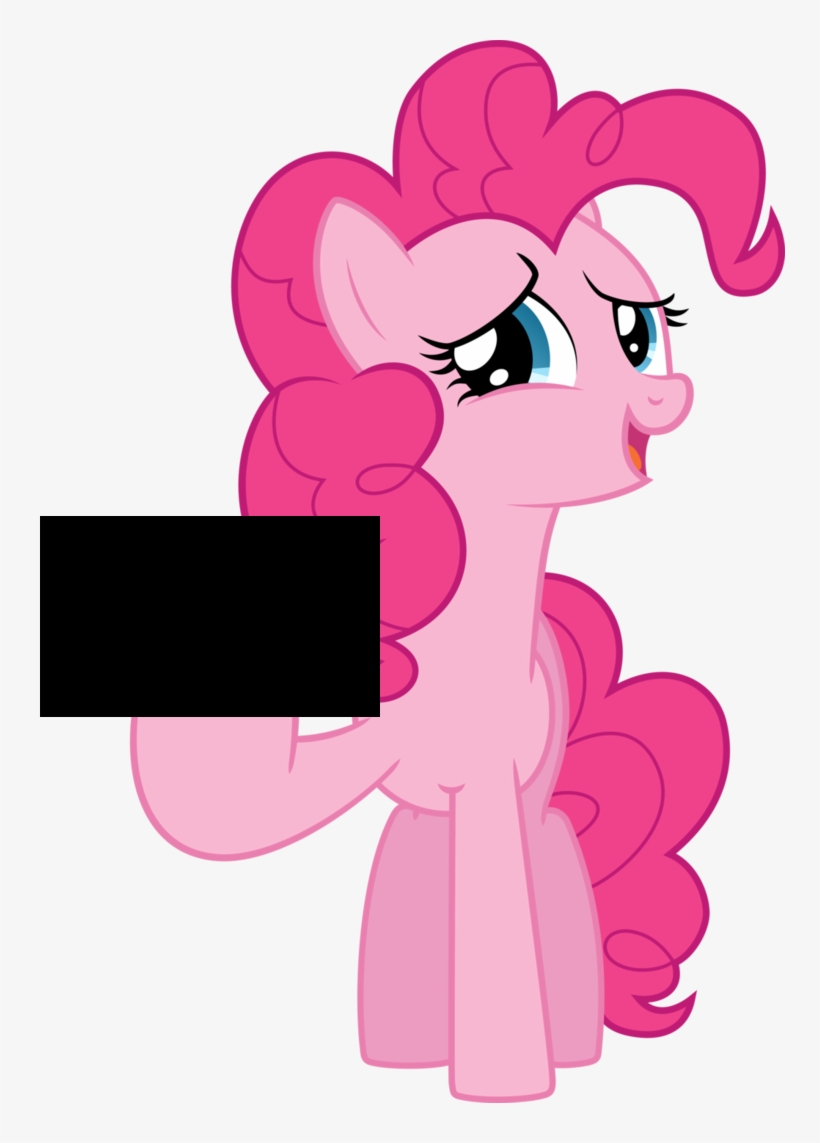 Censored, Edit, Implying, Middle Finger, Pinkie Pie, - Pinkie Pie With Fingers, transparent png