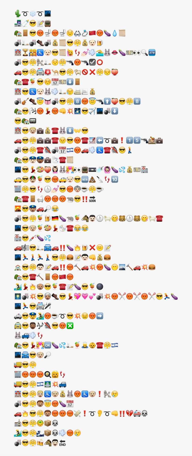 The Big Lebowskemoji - Old Movies In Emojis, transparent png