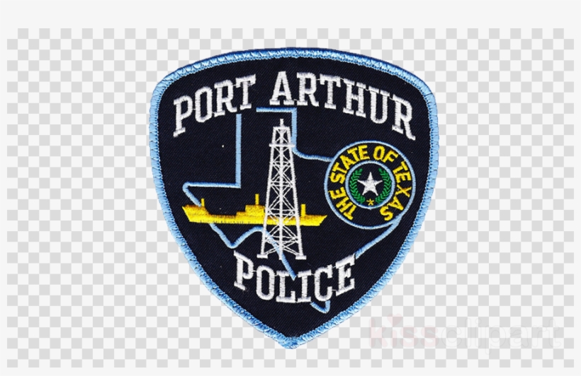 Badge Clipart Emblem Police Badge - Port Arthur Police Department Badge, transparent png