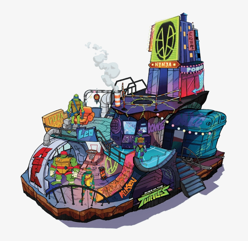 Image Rise Of The Teenage Mutant Ninja Turtles - Rise Of The Teenage Mutant Ninja Turtles, transparent png