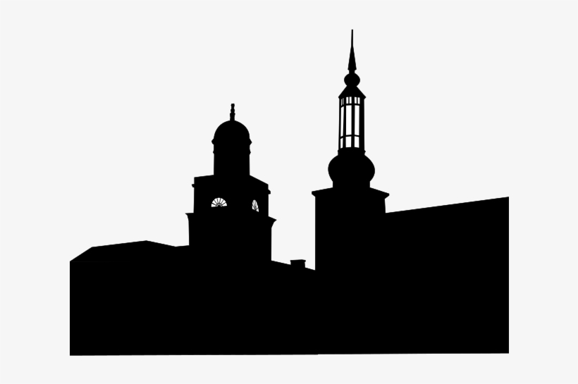 Witten Johanniskirche Rathausturm Silhouette - Silhouette, transparent png