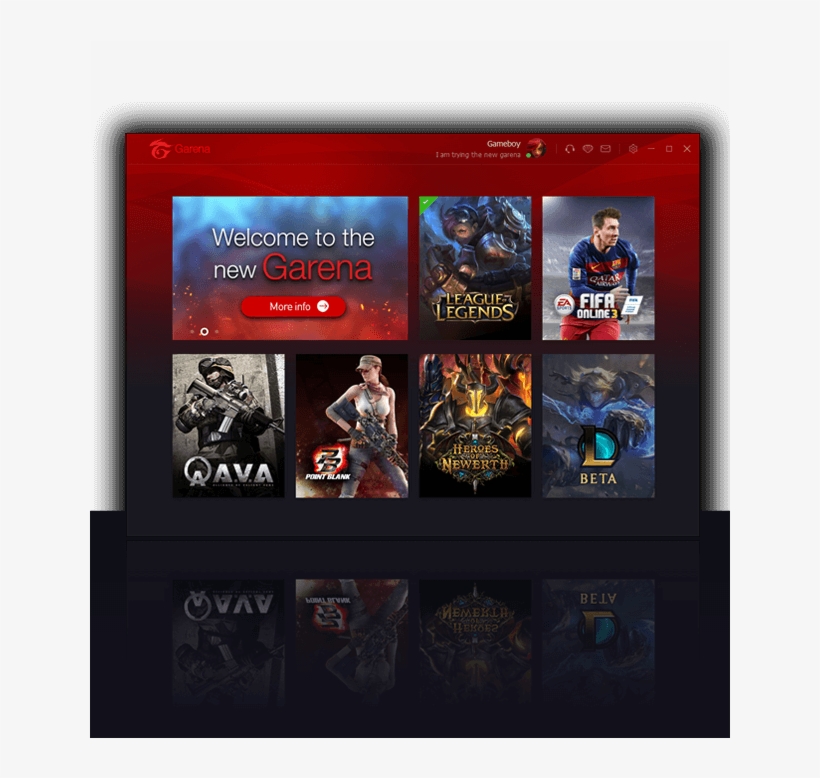 Upgrade To The New Version Of Our Gaming Platform Now - Garena New, transparent png