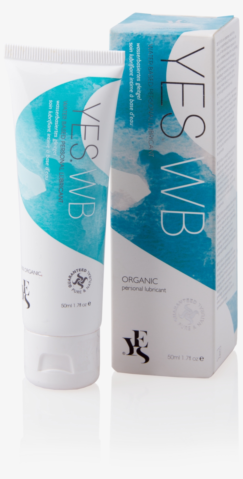 Wbnb50c Product Size - Yes Wb Water Based Natural Lubricant 50ml, transparent png