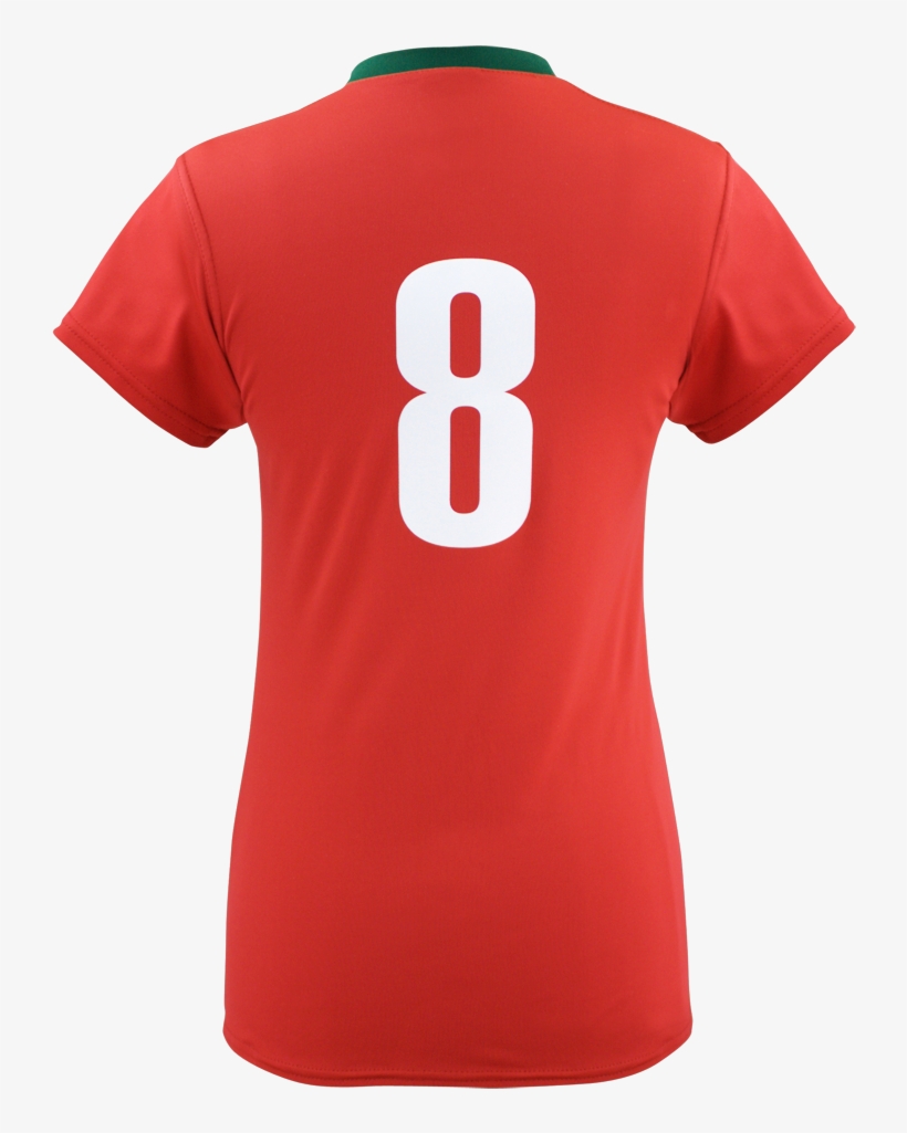 Pacer - Woman Soccer Shirt Back, transparent png