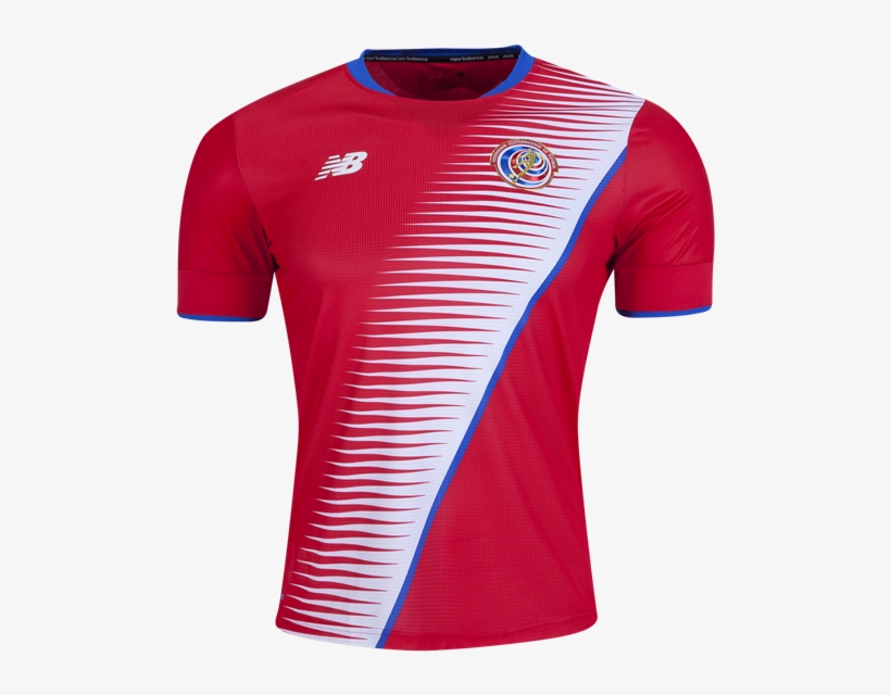 Home Soccer Jerseys & Kits >> National Soccer Jerseys - Costa Rica Soccer Jersey 2018, transparent png