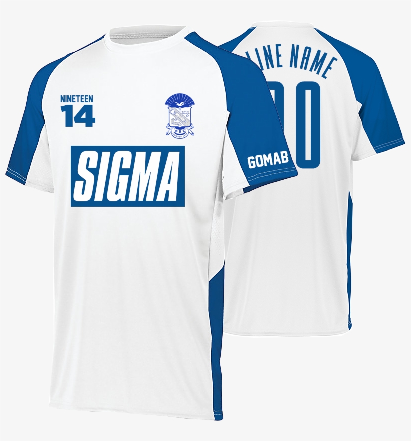 Phi Beta Sigma Home Soccer Jersey - Phi Beta Sigma, transparent png