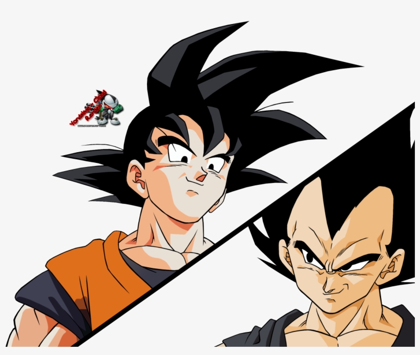 No Caption Provided - Dragon Ball Goku Y Vegeta Transparent - 1500x1221
