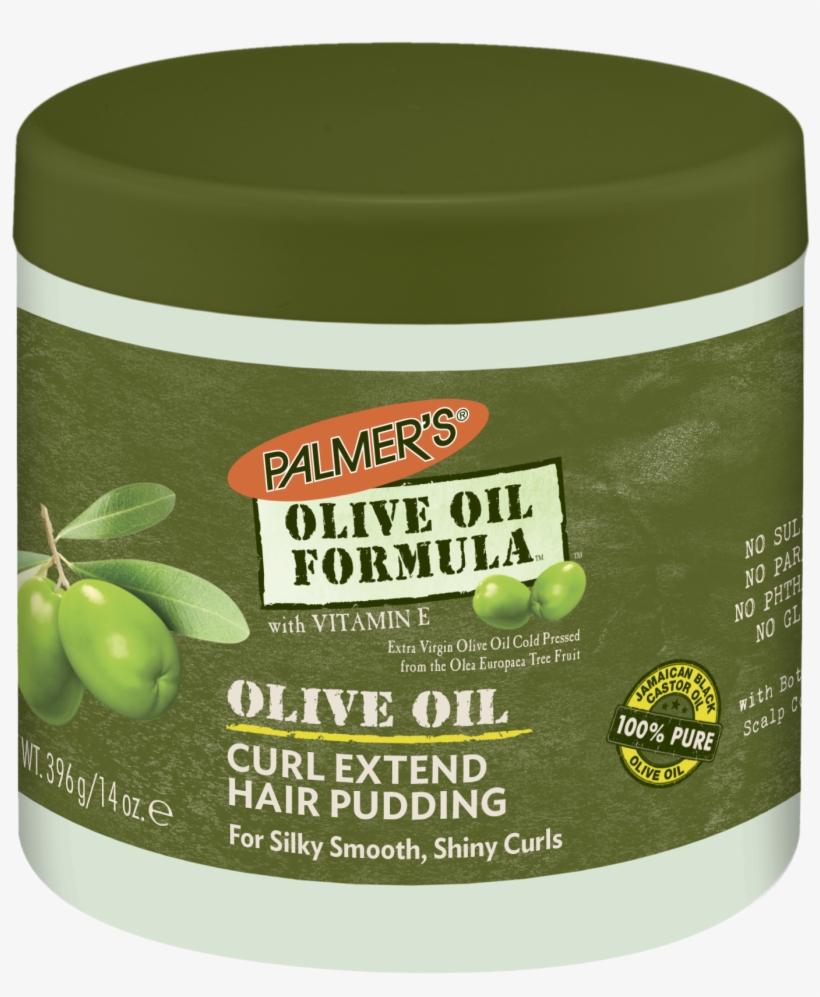 Clip Art Freeuse Library Broccoli Transparent Hair - Palmer's Olive Oil Formula Curl Extend Hair Pudding, transparent png