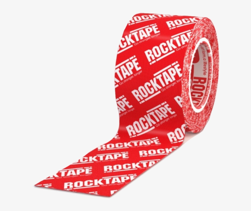 Rocktape 2" Single Rolls - Rocktape Red Logo, transparent png