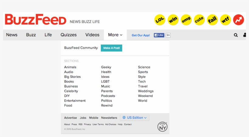 Tabs - Buzzfeed, transparent png