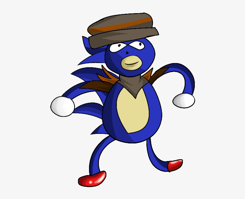 Sanic Redesign, transparent png