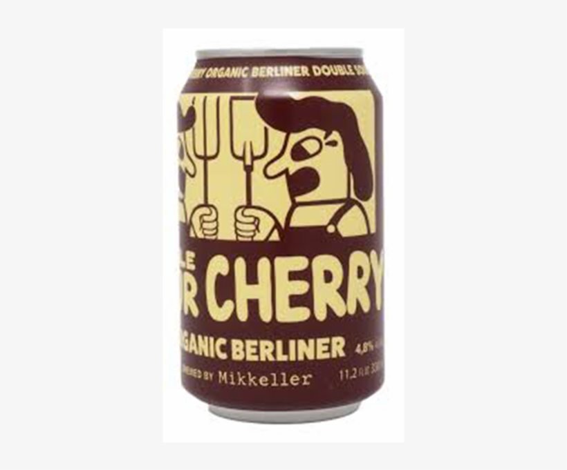 Mikkeller Double Sour Cherry Organic Berliner - Berliner Weisse, transparent png