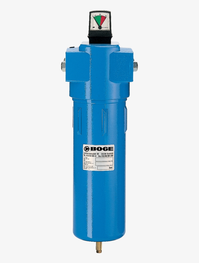 Pre Filter A Pre Filter Comes Standard With The Boge - Compressed Air, transparent png