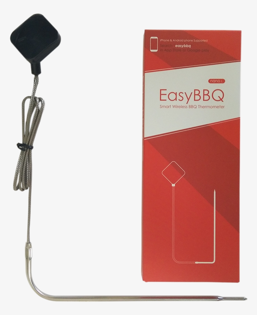 Wireless Food Thermometer Wifi Meat Temperature Sensor - Smoking, transparent png