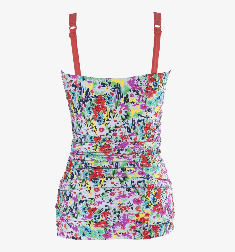 Ruched Bandeau - Swim Brief, transparent png