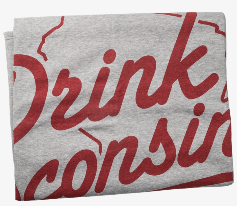 Drink Wisconsinbly Sweatshirt Blanket - Drink Wisconsinbly, transparent png