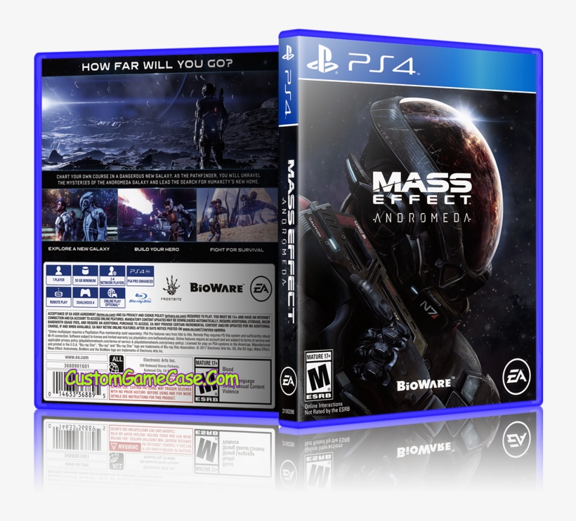 Mass Effect Andromeda - Electronic Arts Mass Effect Andromeda Ps4 Game, transparent png