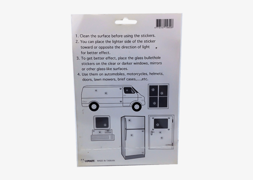 Bullet Hole Stickers - Bullet, transparent png