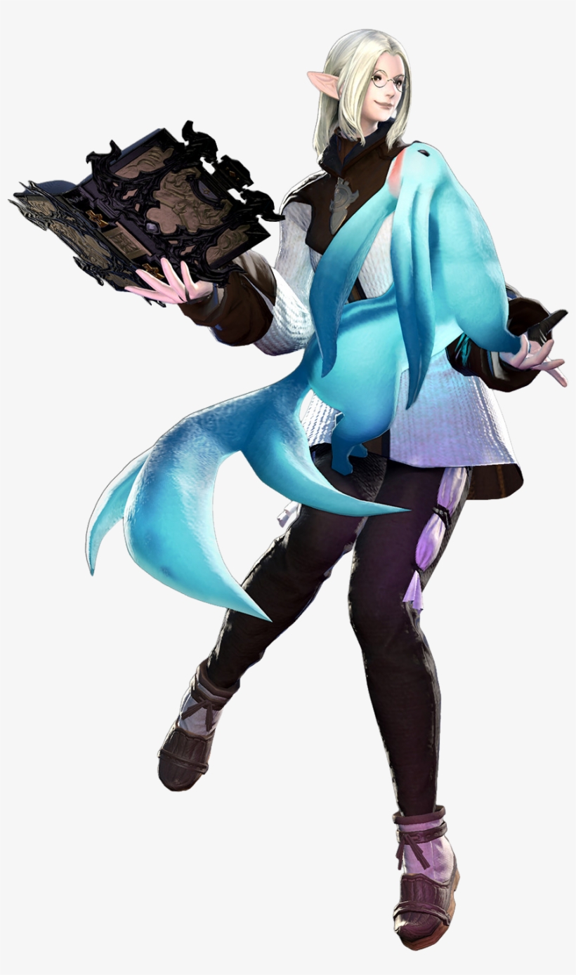 Arcanist Xiv Class Render, transparent png