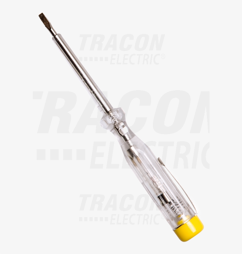 Odvrtač, 250v, 190mm, Ispitivač Faze Pancontrol Tracon - Makeup Brushes, transparent png