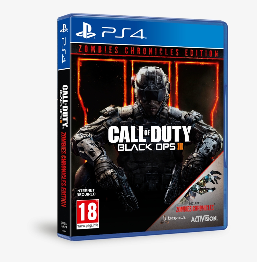 Ps4 Igra Call Of Duty - Cod Black Ops 3 Zombies Chronicles, transparent png
