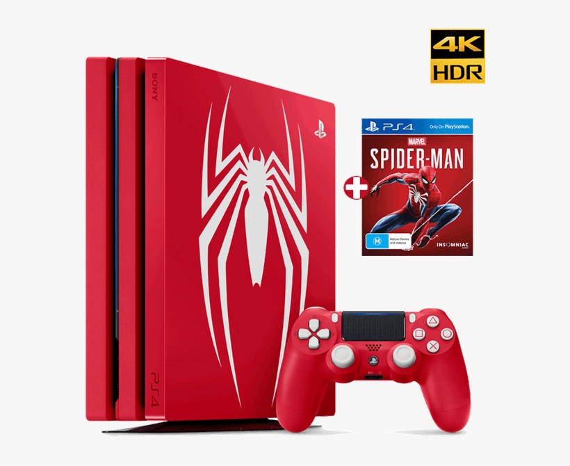 Playstation 4 Spider Man Edition, transparent png