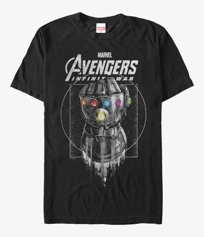 Recognized Brands 07894 De0d3 Avengers Infinity War - Women's Avengers Infinity War Shirt, transparent png