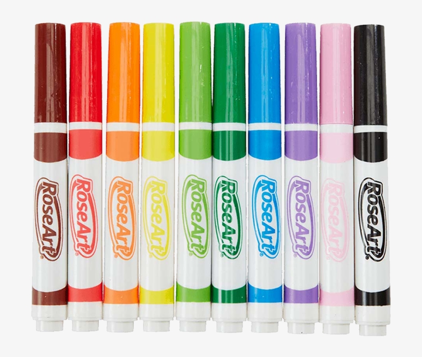 Rose Art Markers 10, transparent png