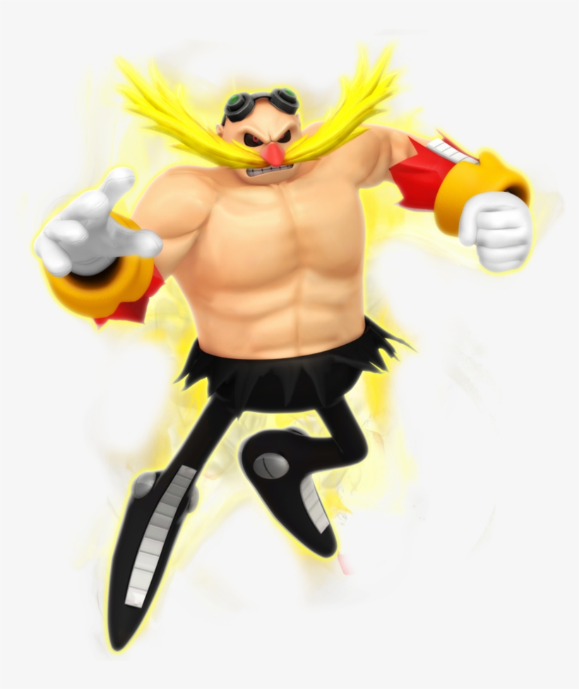Click To Expand - Super Eggman, transparent png