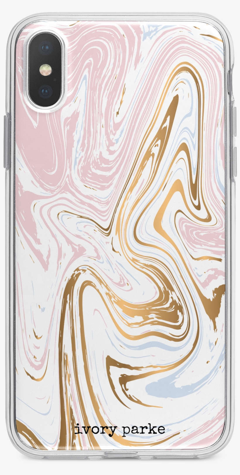 Dripping Gold Marble Iphone Case - Iphone X, transparent png